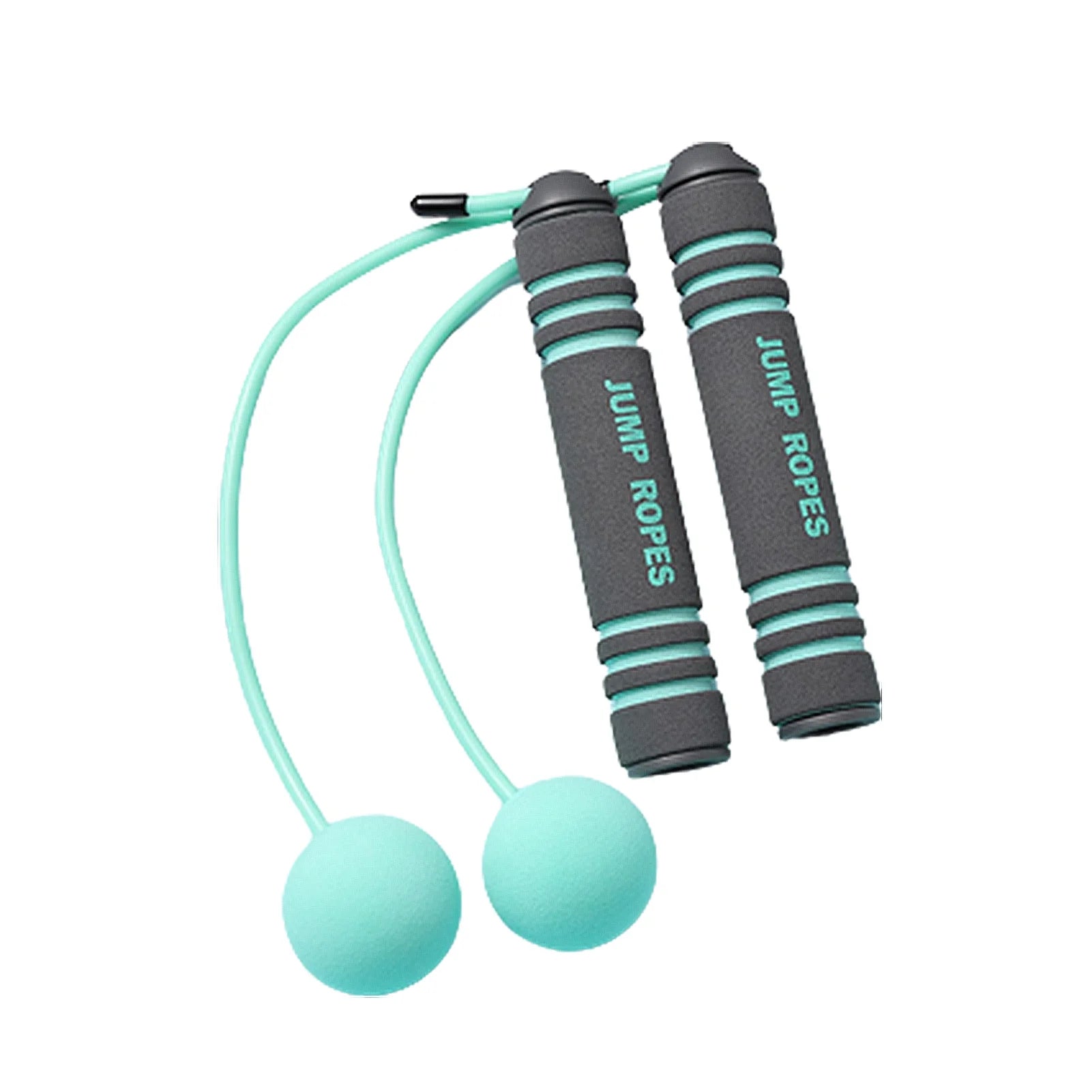 Cordless Jump Rope, Wireless Skipping Rope with Two Balls, Indoor Fast Speed Tangle Free Skipping Rope for Fitness, Suitable for Boxing MMA WOD Training