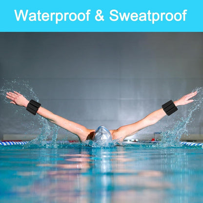 Bangles 2Pc Body Weight Set Wrist Leg Weight & Ankle Weights - 1Lbs Each Wrist